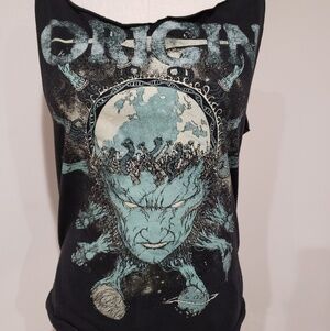 Cut Origin Metal Band tshirt/tank sz L